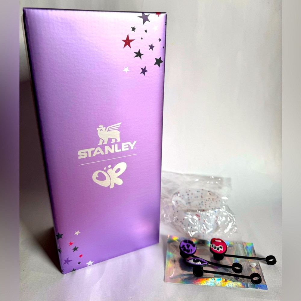 BNIB Olivia Rodrigo Stanley cup with accessories